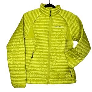 Eddie Bauer First Ascent EB800 Goose Down Puffer Jacket Womens Small